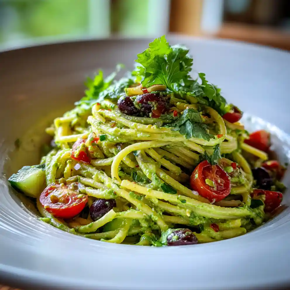 California Avocado Lime Spaghetti Salad With Pepita Crunch 1772104714.059286