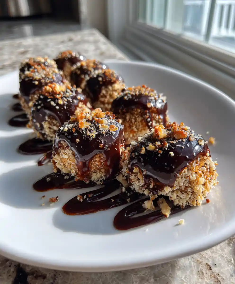 Chocolate Hazelnut Swirl Biscuit Pretzel Bites