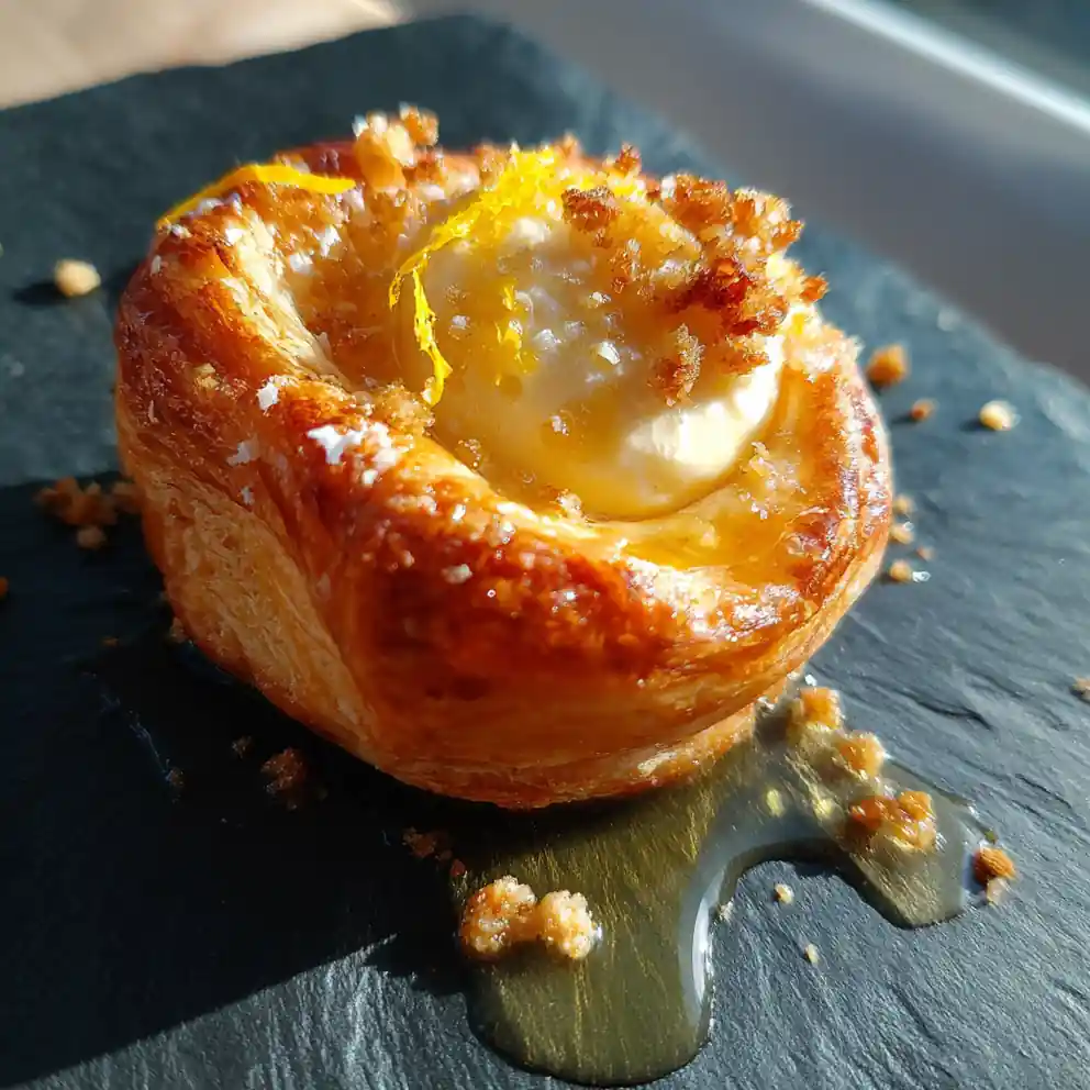 Citrus Cardamom Mini Cheese Danishes With Honey Gold Glaze 1772039633.7845402