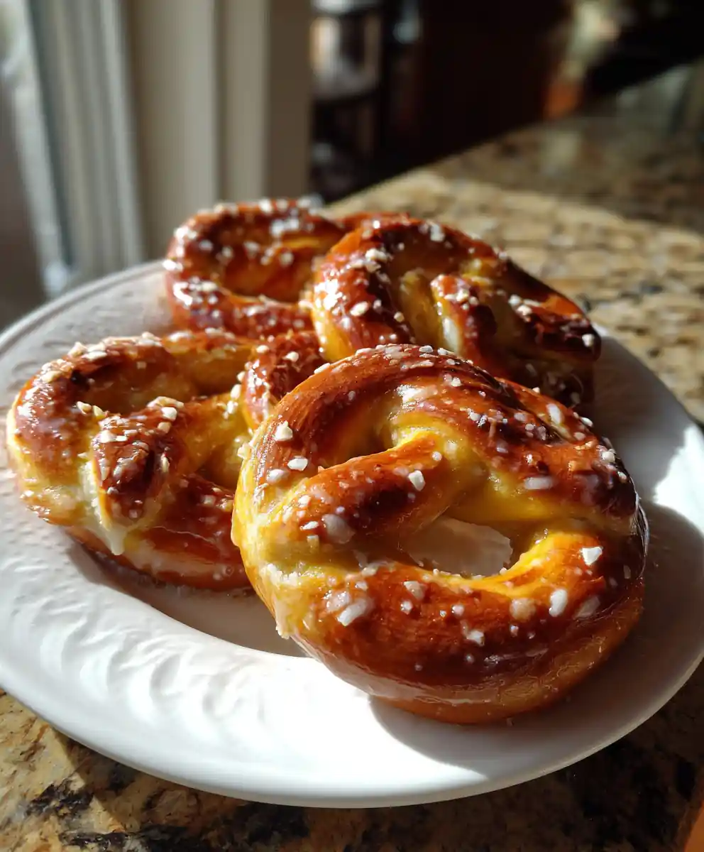 Citrus Glazed Easter Pretzels With Almond Dust 7 Citrus Glazed Easter Pretzels With Almond Dust