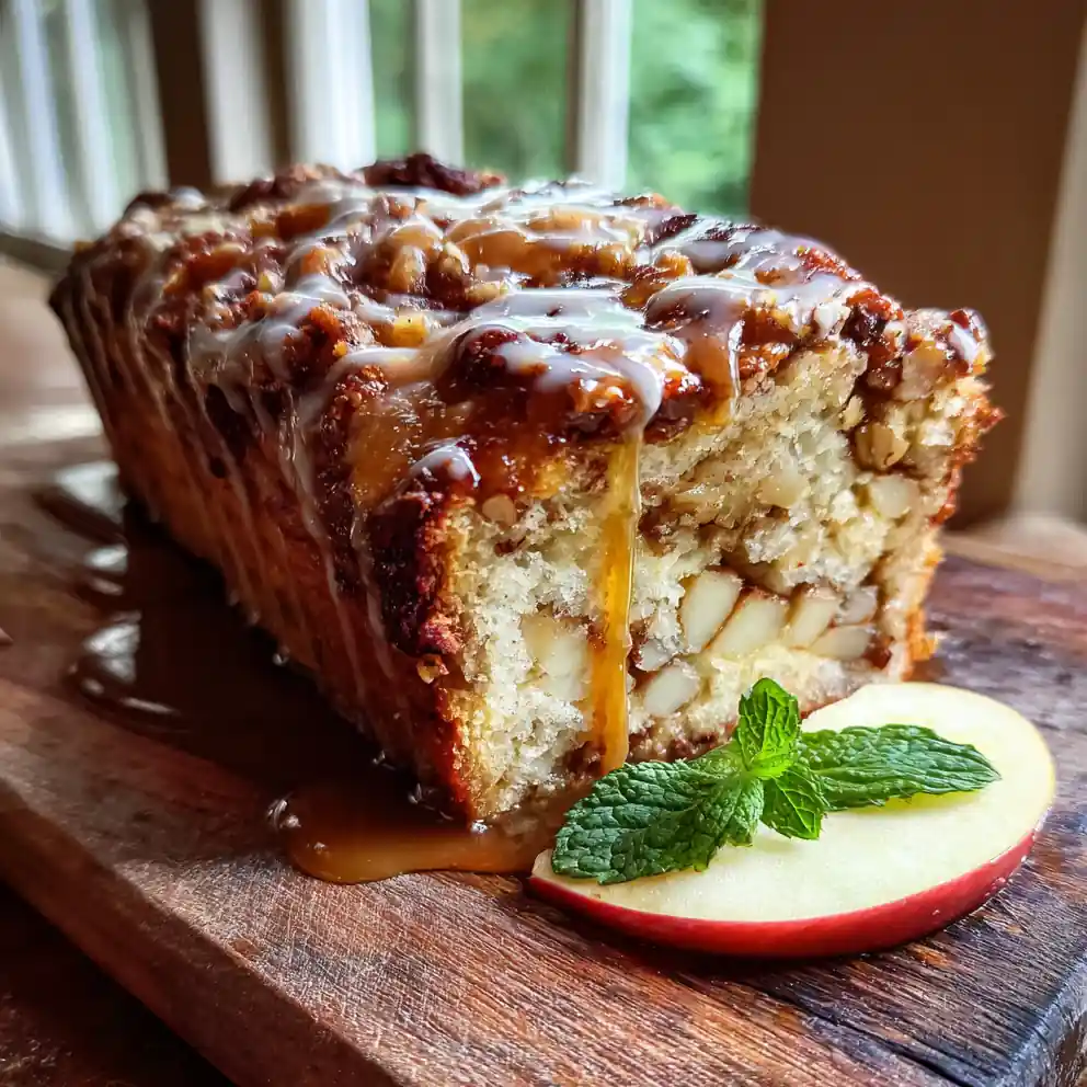 Maple Cream Cheese Swirl Amish Apple Fritter Bread 1772132901.6909409