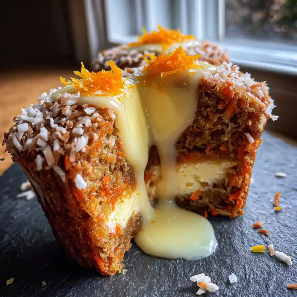 Orange Cardamom Carrot Muffins With Creamy Cheesecake Filling 1772011790.598304