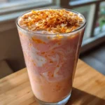 Peach Banana Smoothie With Cardamom Swirled Coconut Yogurt 1772102259.5525937