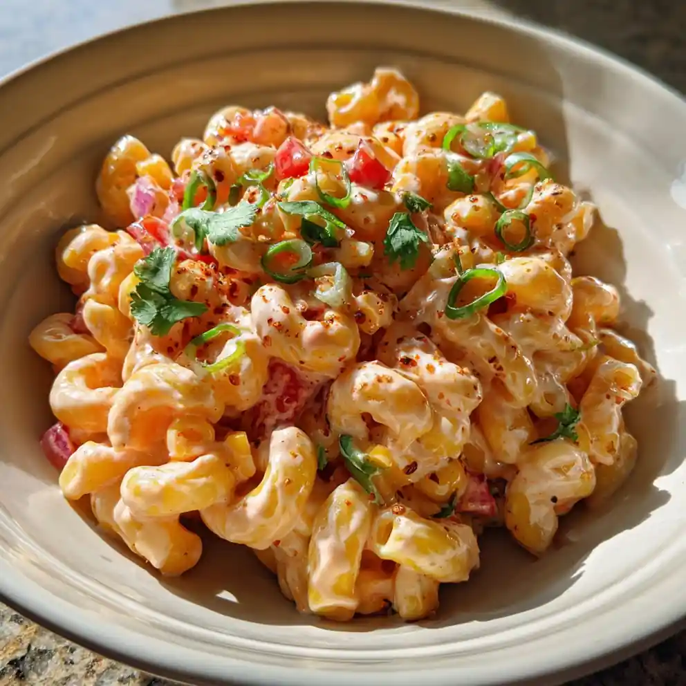 Smoky Chipotle Corn Macaroni Salad With Lime Drizzle 1772095457.577782