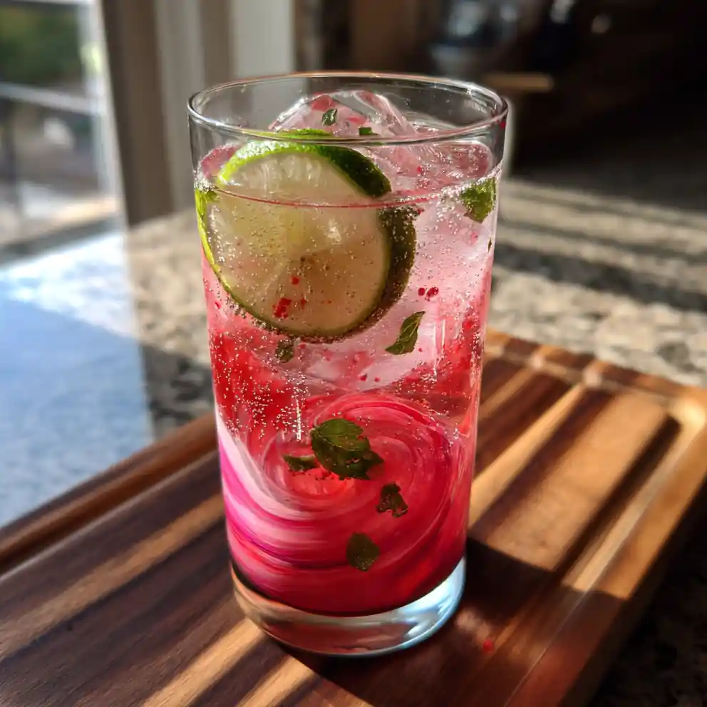 Strawberry Dirty Sprite With Basil Swirl 1772037547.8290637