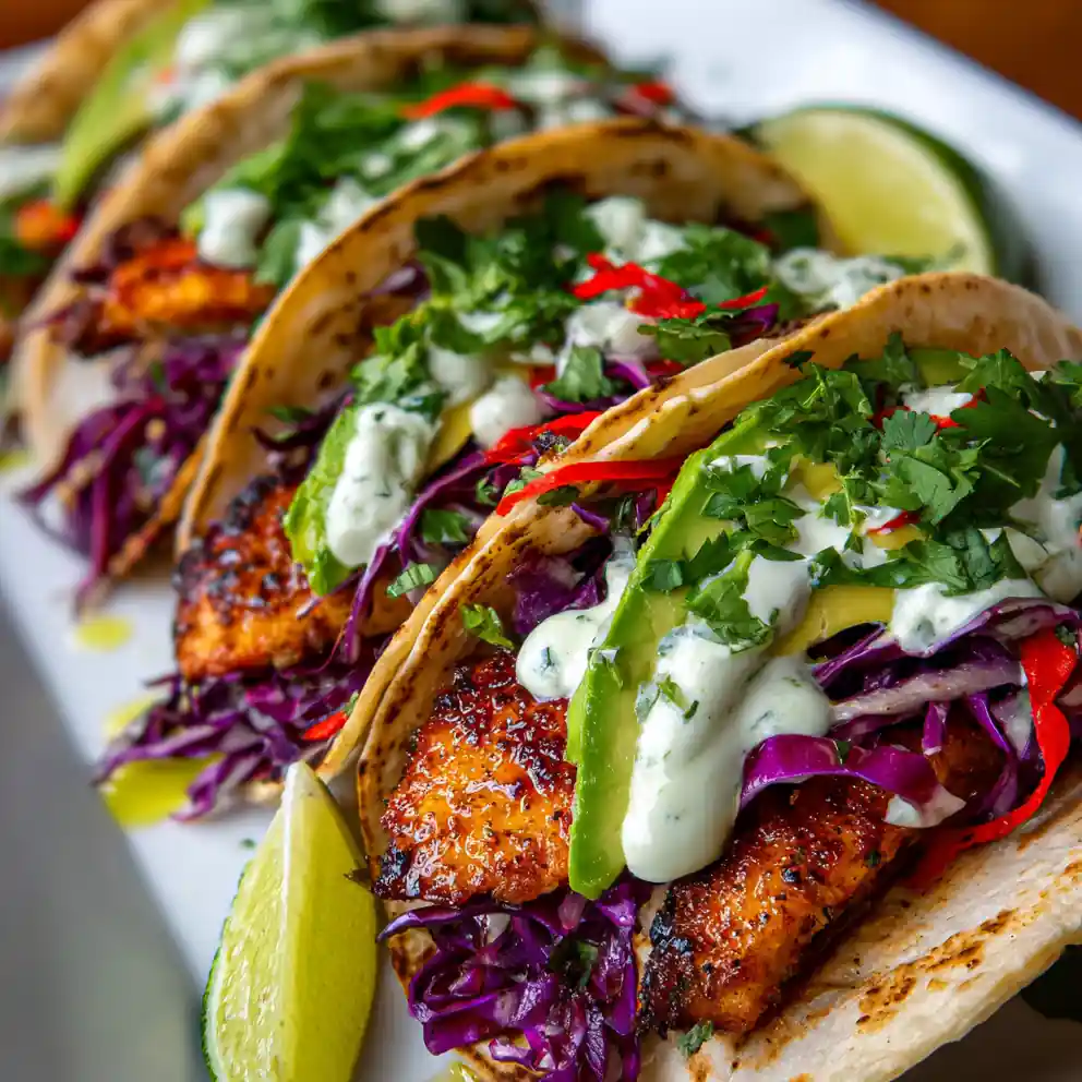 30 Minute Mexican Fish Tacos With Zesty Lime Crema 1772940673.4672174