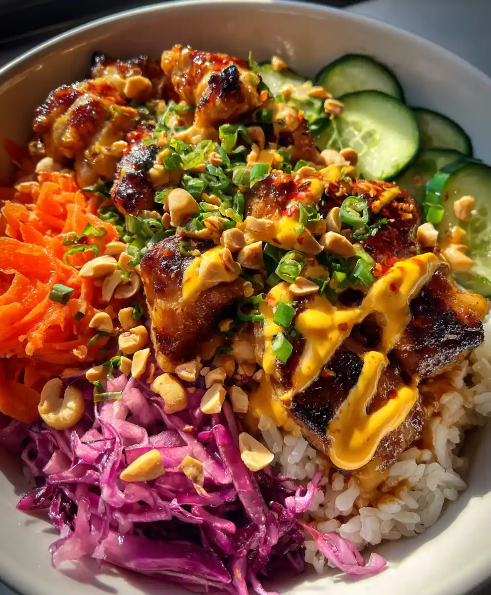 Bang Bang Chicken Bowl