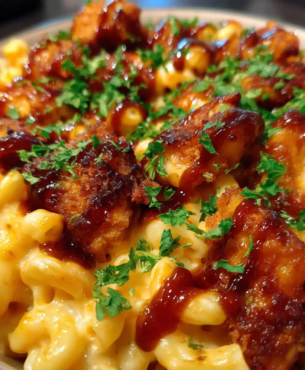 Bbq Chicken Mac And Cheese