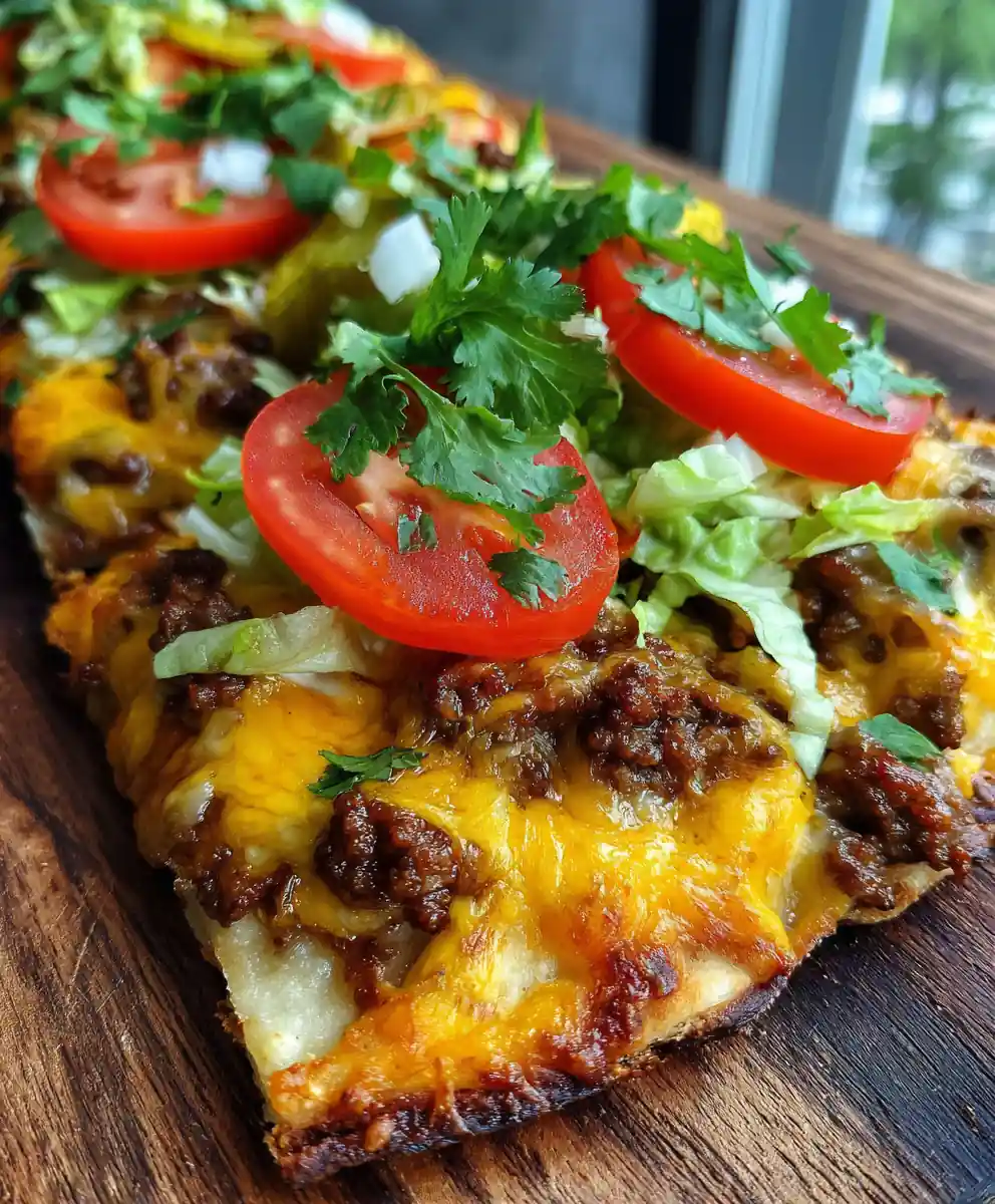 Cheeseburger Flatbread Feast 7 Cheeseburger Flatbread Feast