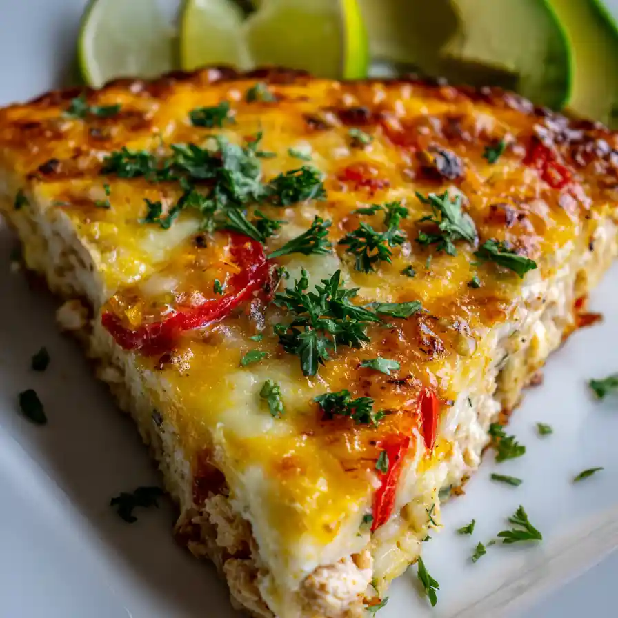 Cheesy Taco Chicken Rice Casserole – Creamy, Juicy, Easy Family Dinner