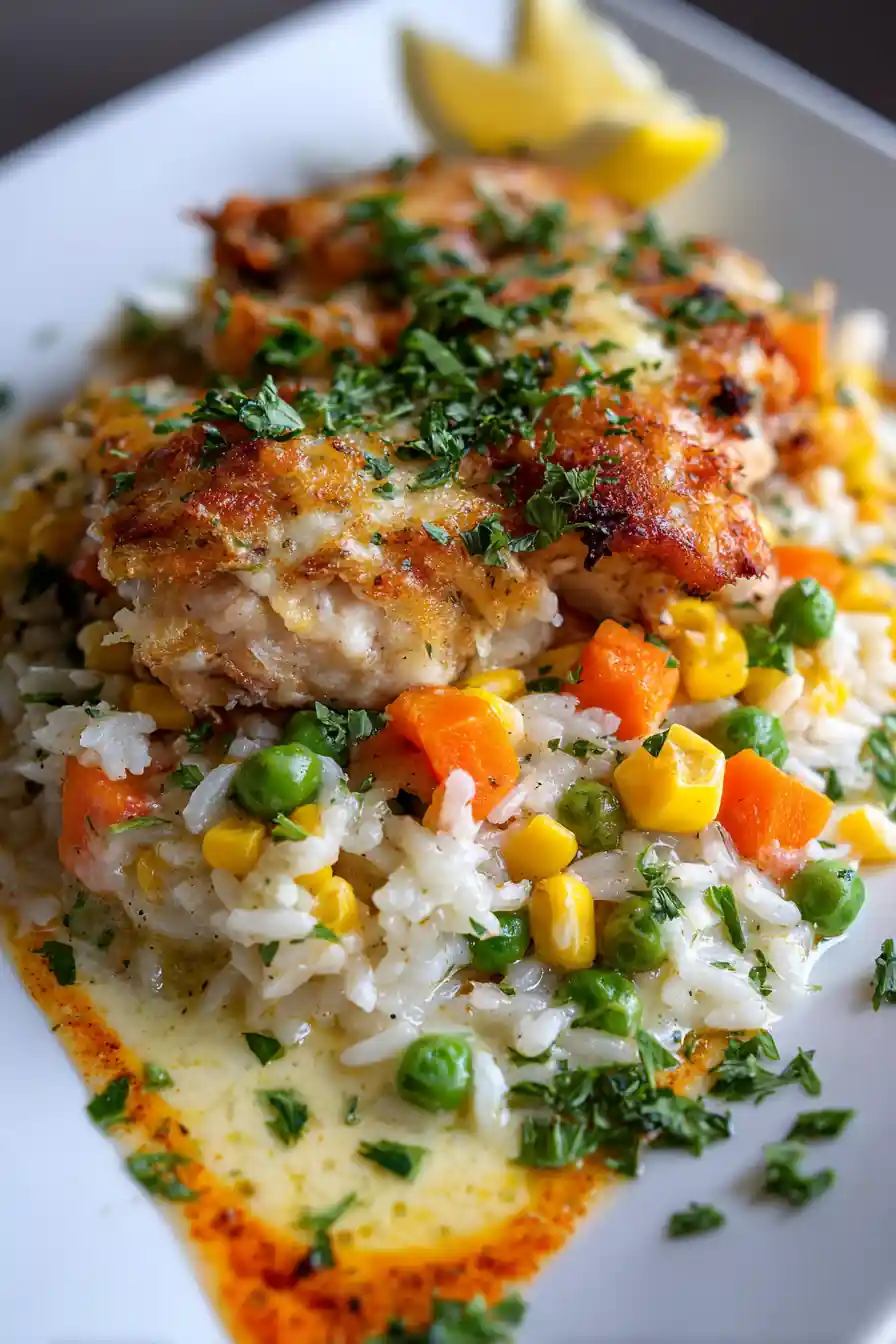 Chicken And Rice Casserole With Mixed Vegetables 7 Chicken And Rice Casserole With Mixed Vegetables