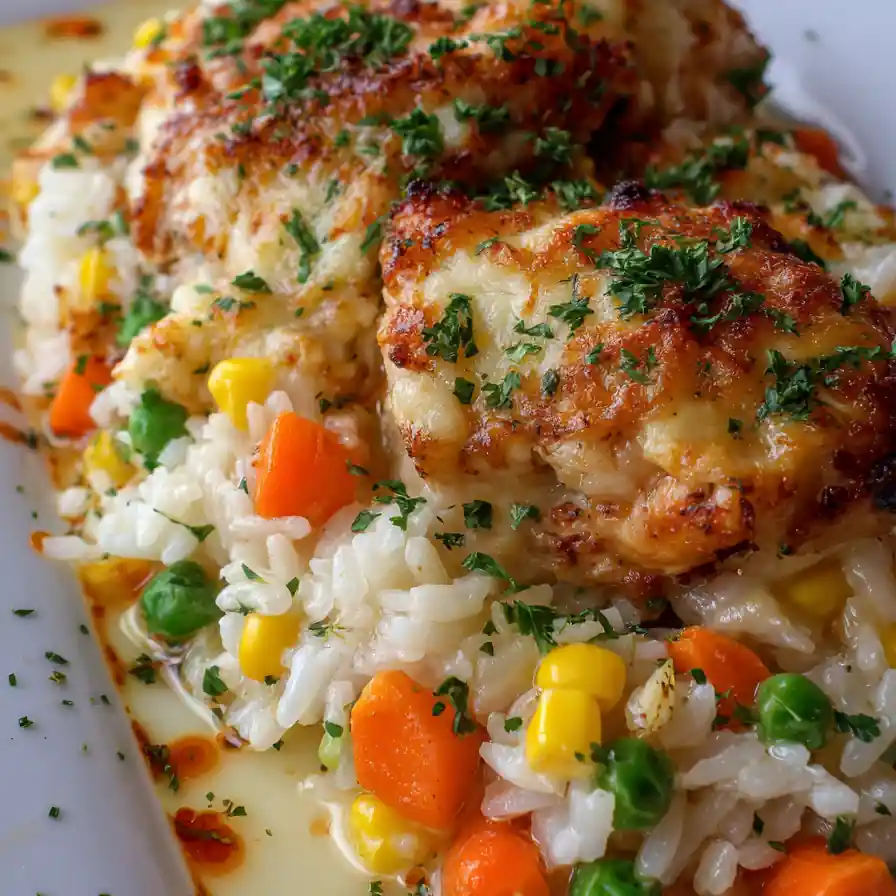 Chicken And Rice Casserole With Mixed Vegetables 6 Chicken And Rice Casserole With Mixed Vegetables
