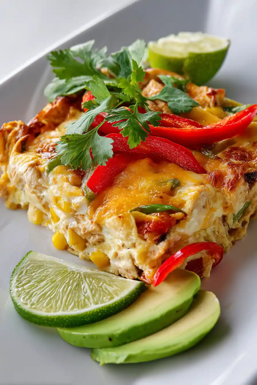 Chicken Fajita Casserole