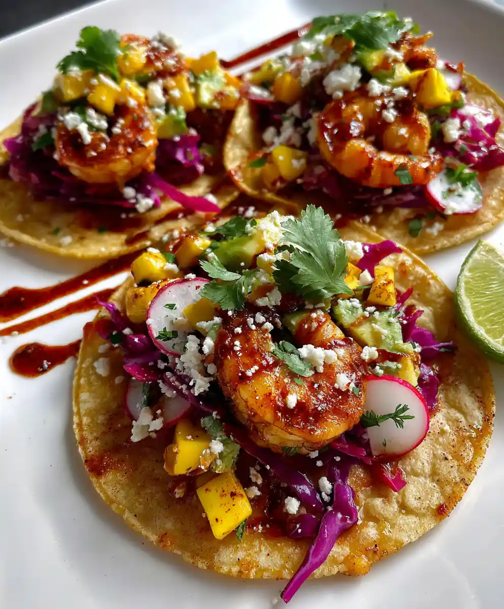 Citrus Garlic Shrimp Tacos – 30 Minute Mexican Dinner