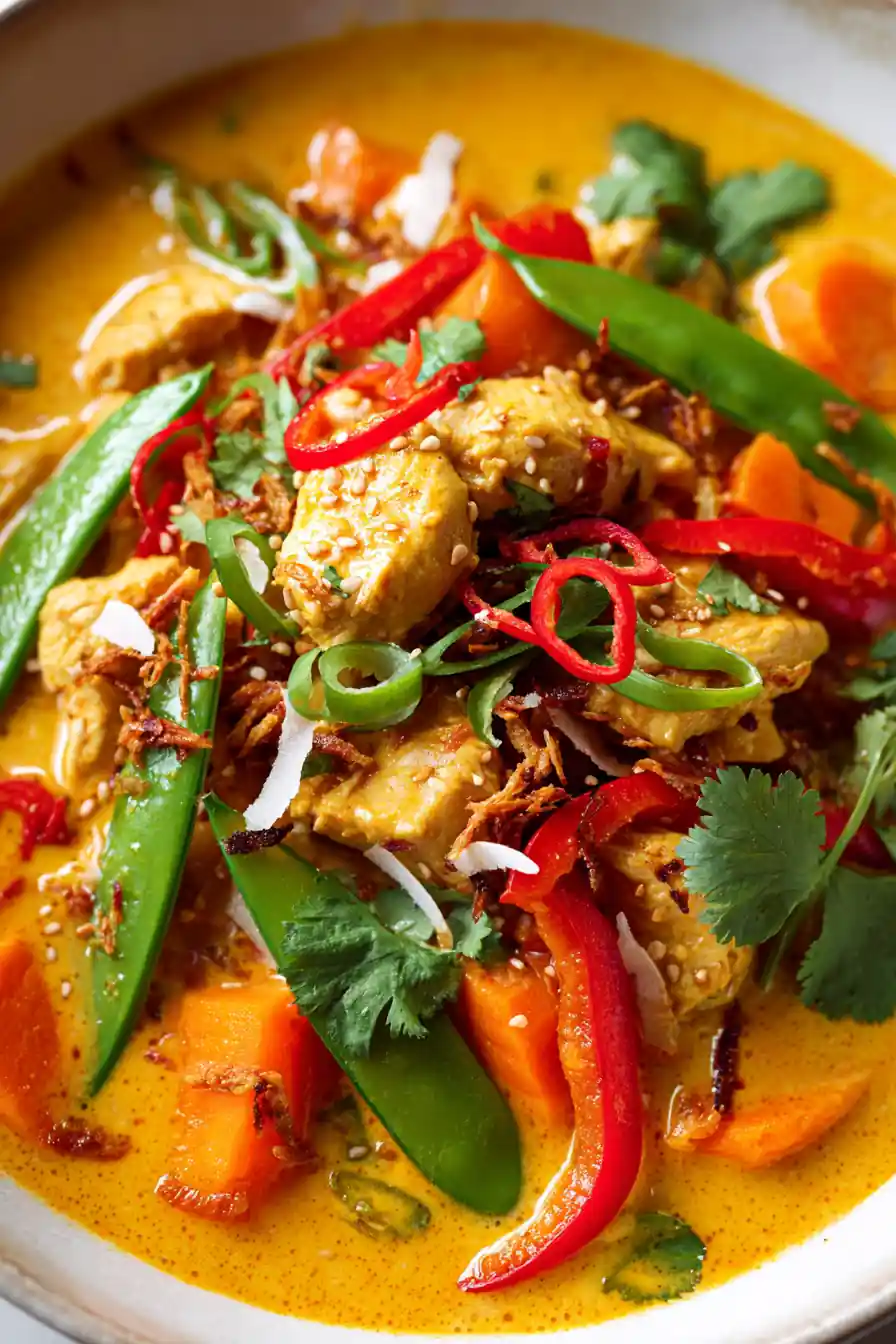 Coconut Curry Chicken – Creamy Thai Inspired Chicken Curry