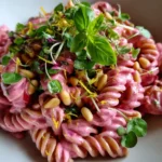 Creamy Vegan Pink Pasta With Beet Infused Cashew Sauce 1772912579.6818407