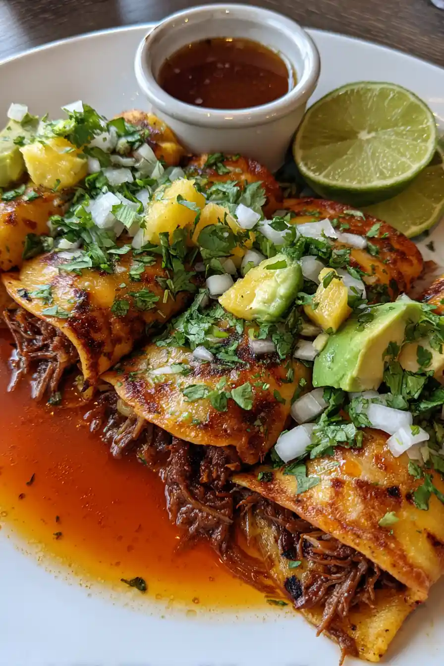Crock Pot Birria Tacos