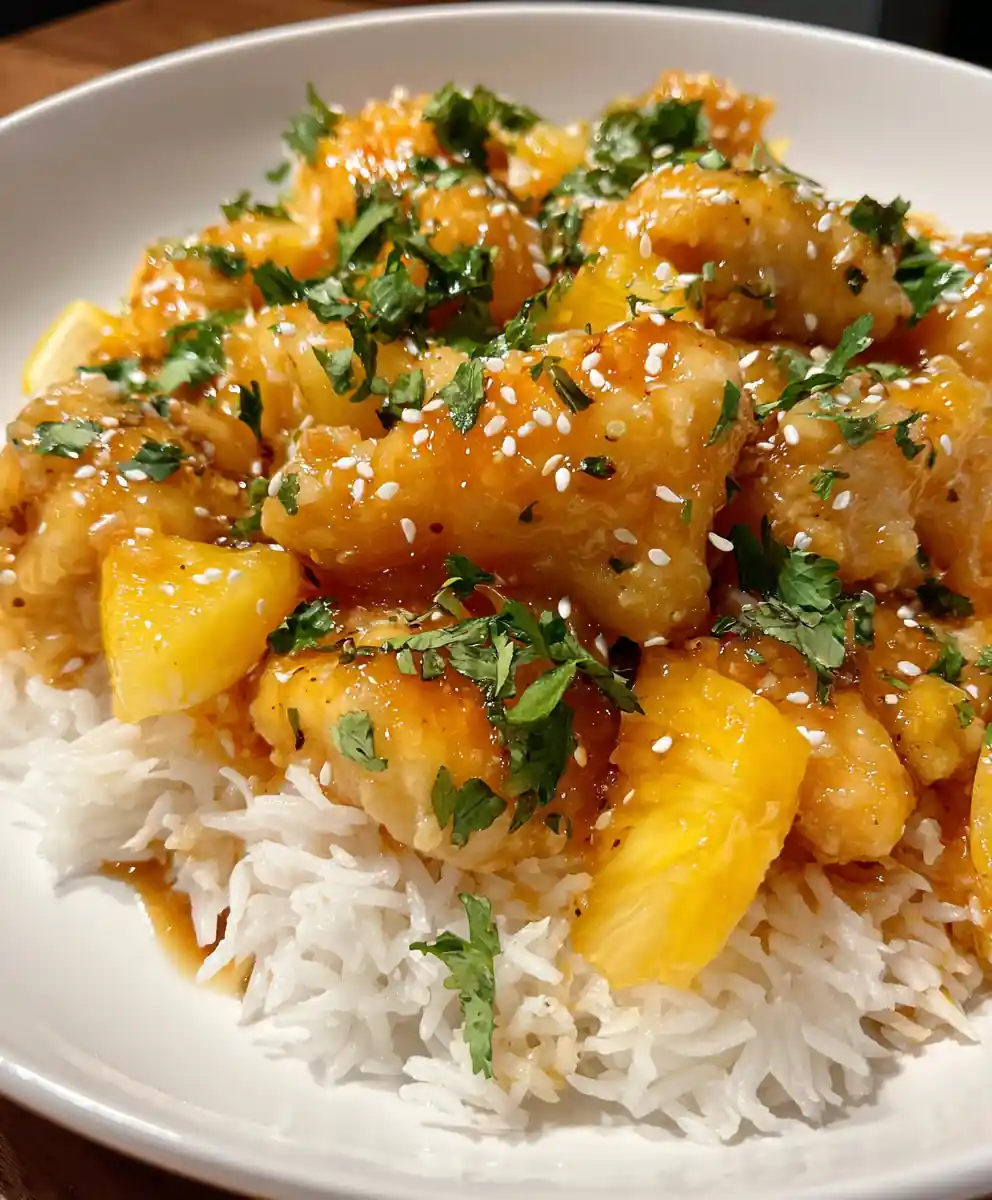 Crockpot Pineapple Chicken