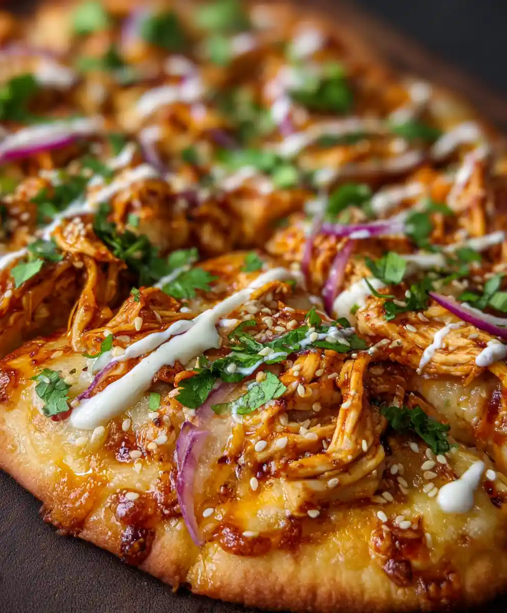 Easy Bbq Chicken Flatbread 7 Easy Bbq Chicken Flatbread