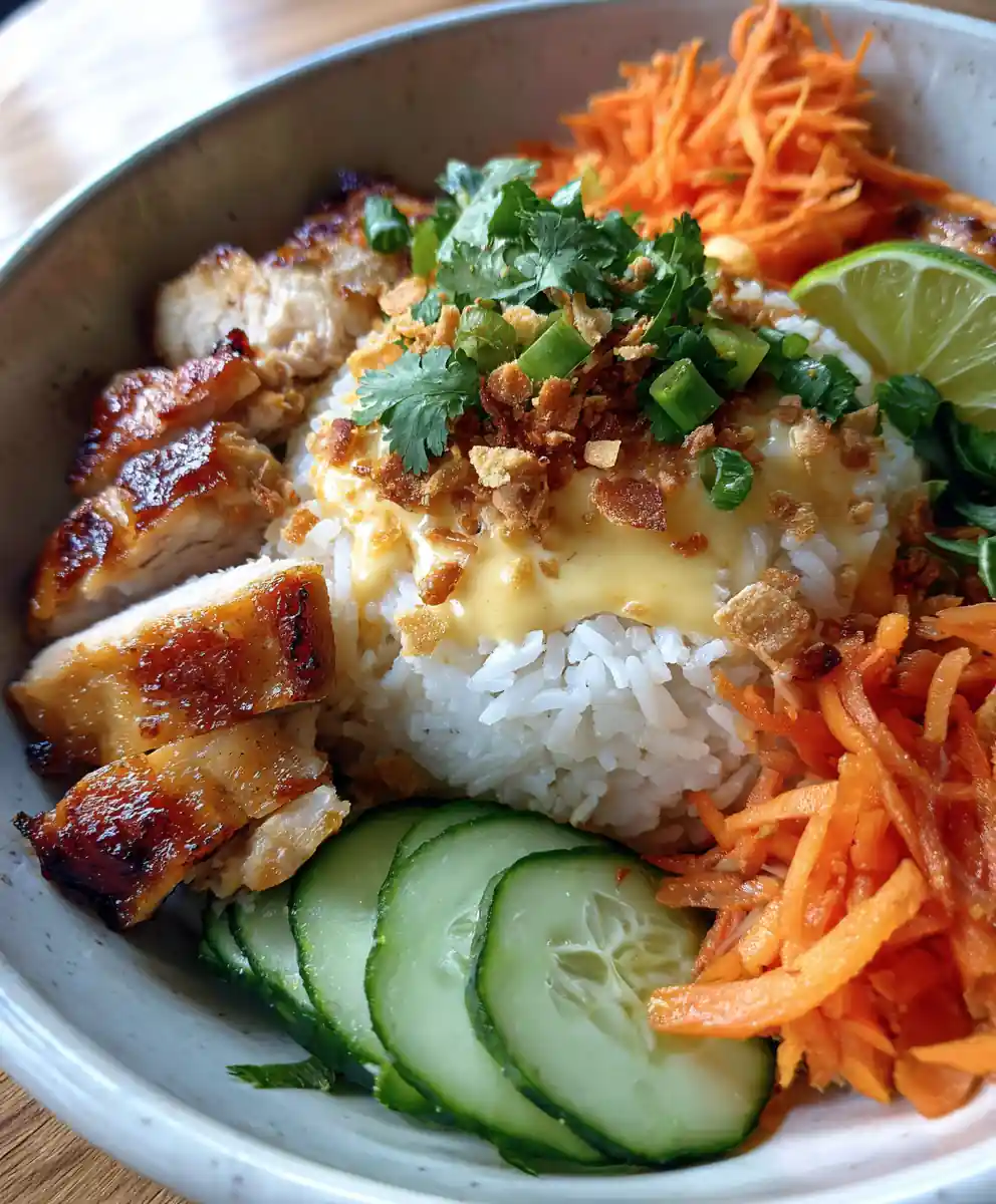 Easy Coconut Chicken Rice Bowl 7 Easy Coconut Chicken Rice Bowl