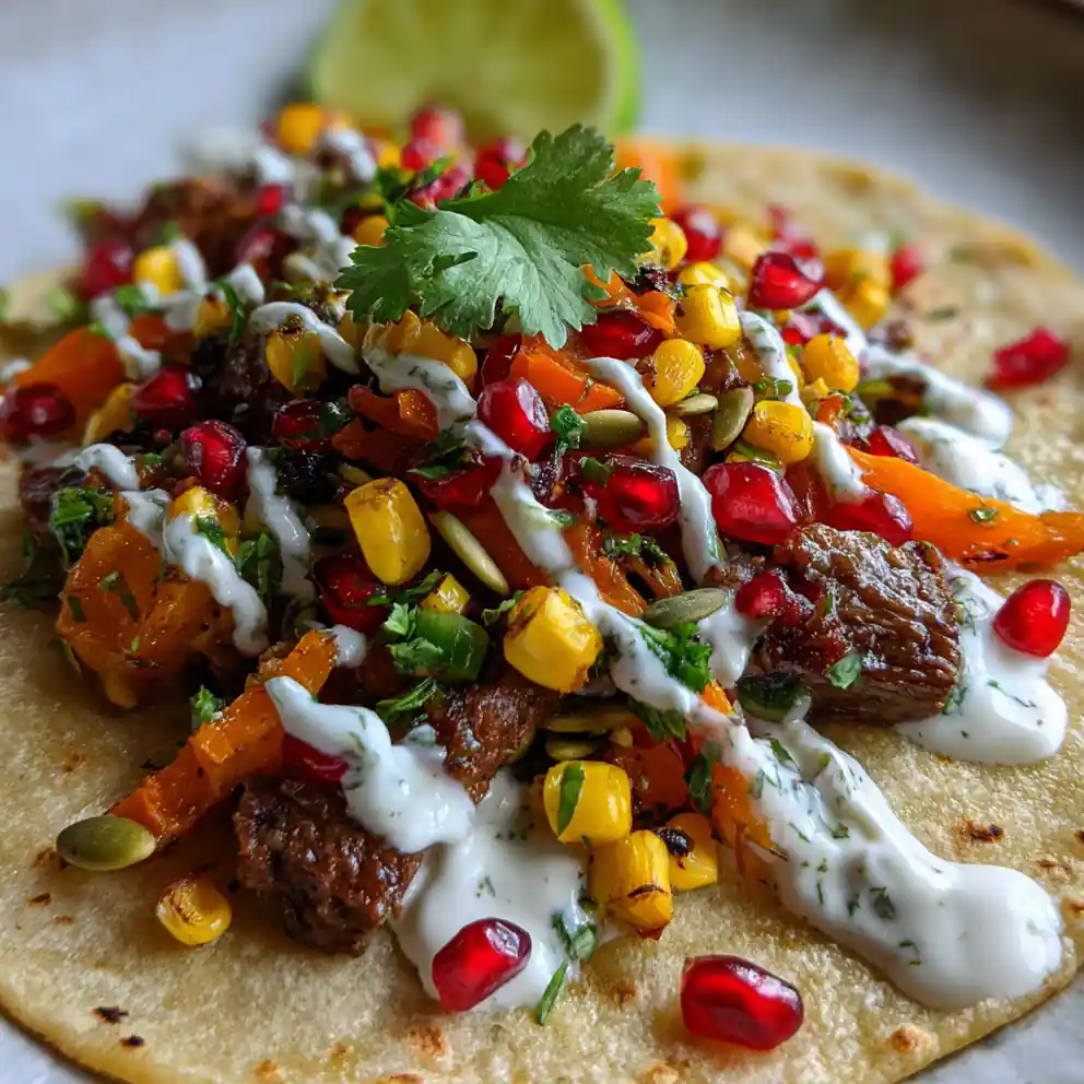 Gourmet Lamb & Veggie Tacos