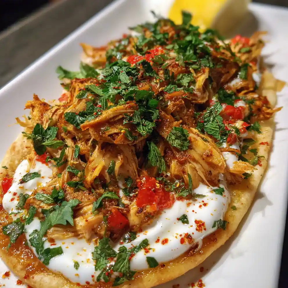 Hands Off Slow Cooker Chicken Shawarma