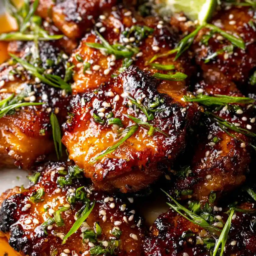 Honey Garlic Boneless Chicken Thighs