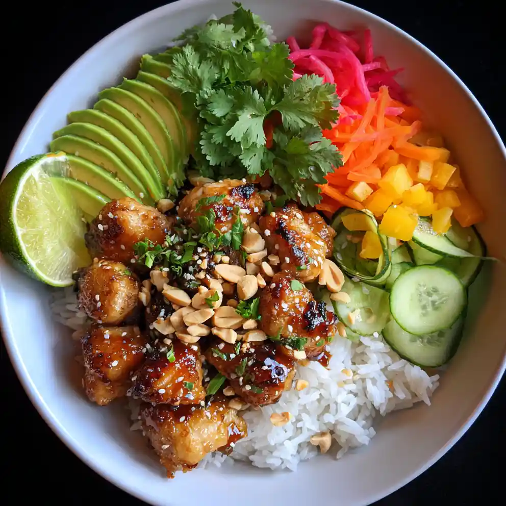 Hot Honey Chicken Bowl 6 Hot Honey Chicken Bowl