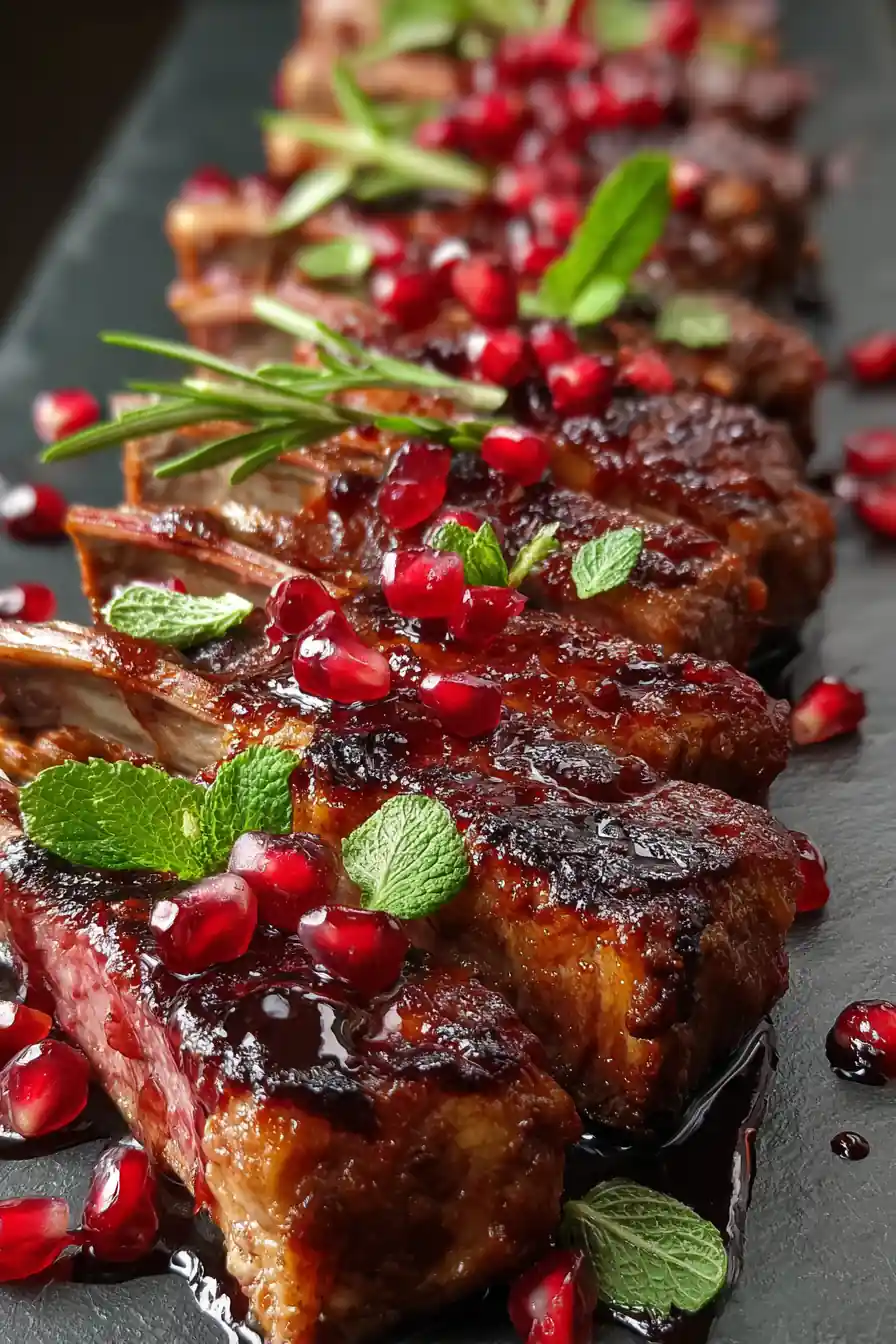 Juicy Oven Baked Lamb Chops