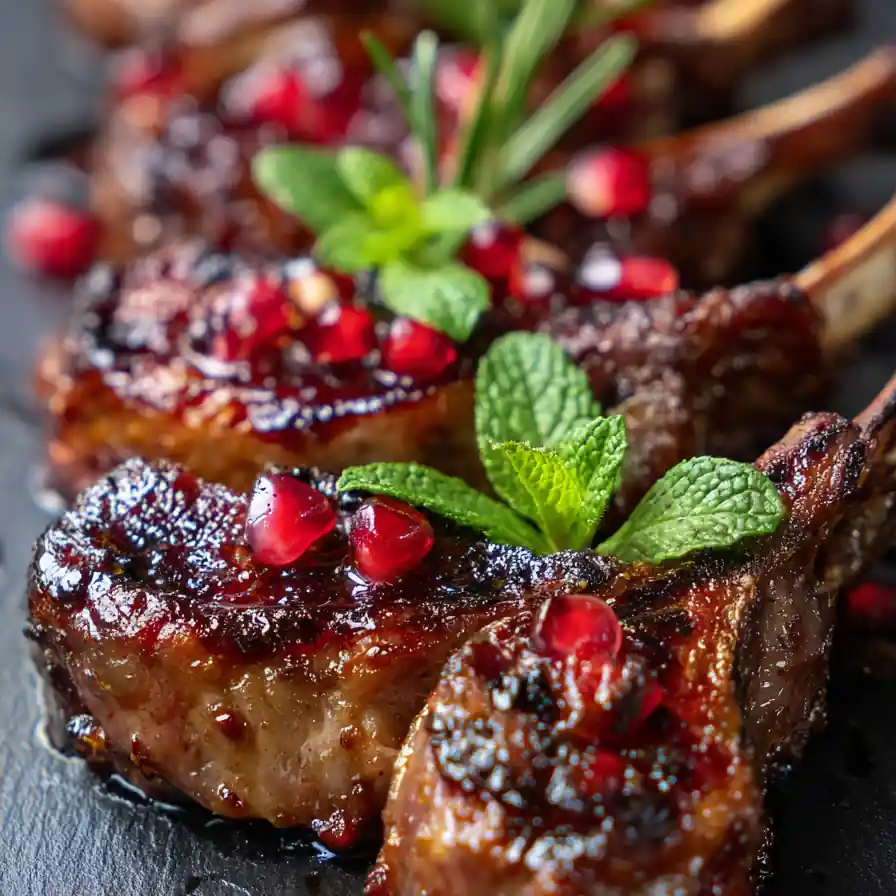 Juicy Oven Baked Lamb Chops
