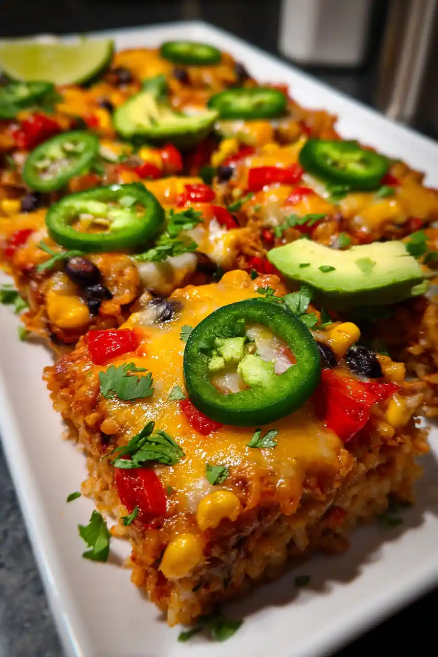 Mexican Chicken Casserole With Rice 7 Mexican Chicken Casserole With Rice