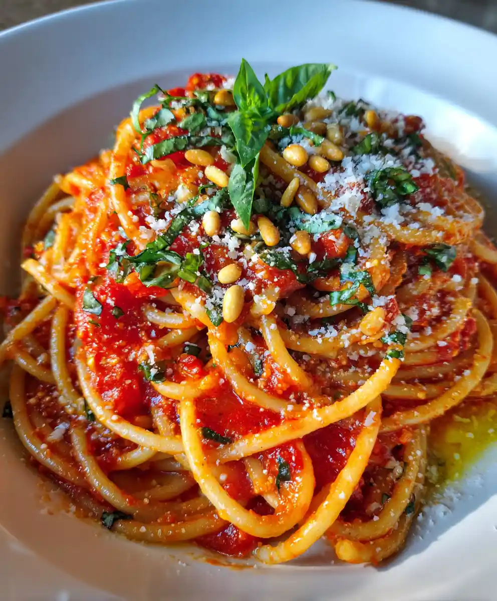 One Pot Tomato Spaghetti