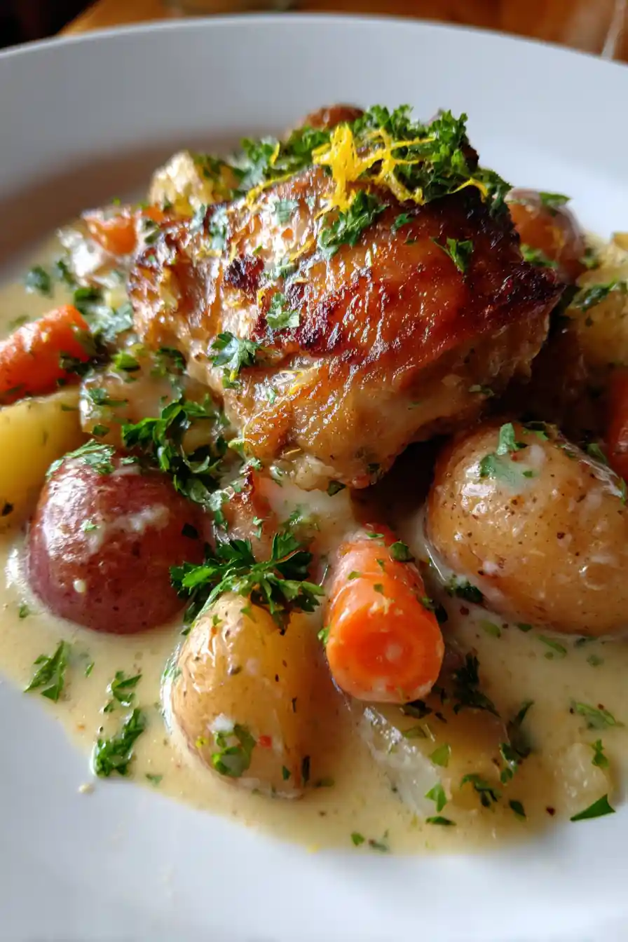 Simple French Chicken Casserole
