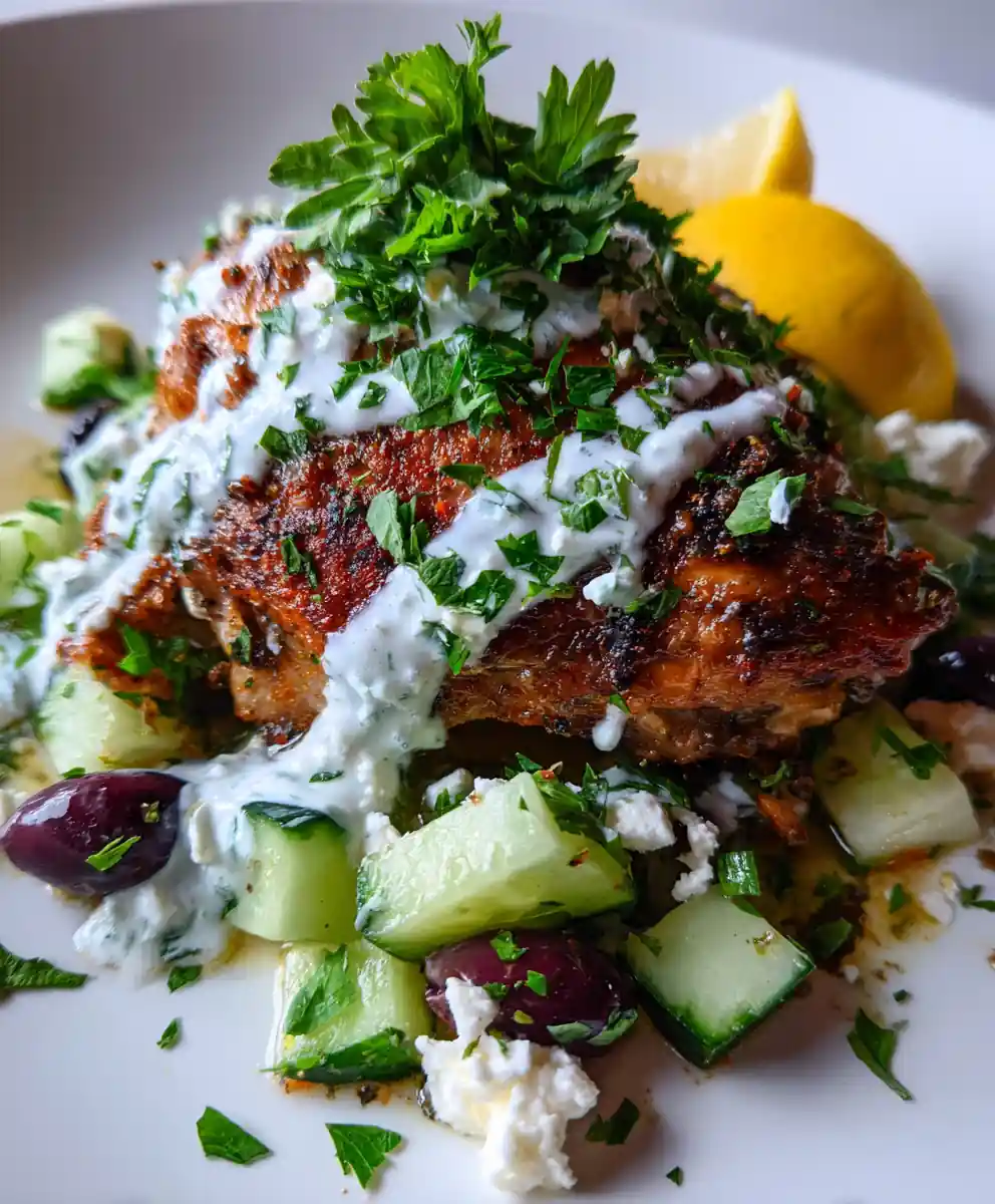 Slow Cooker Greek Chicken