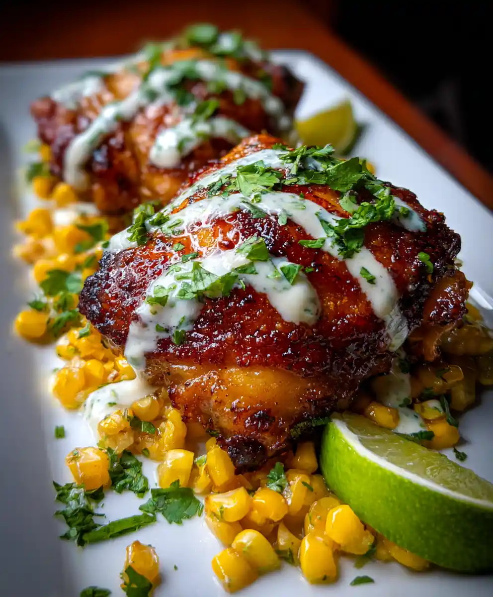 Slow Cooker Street Corn Chicken