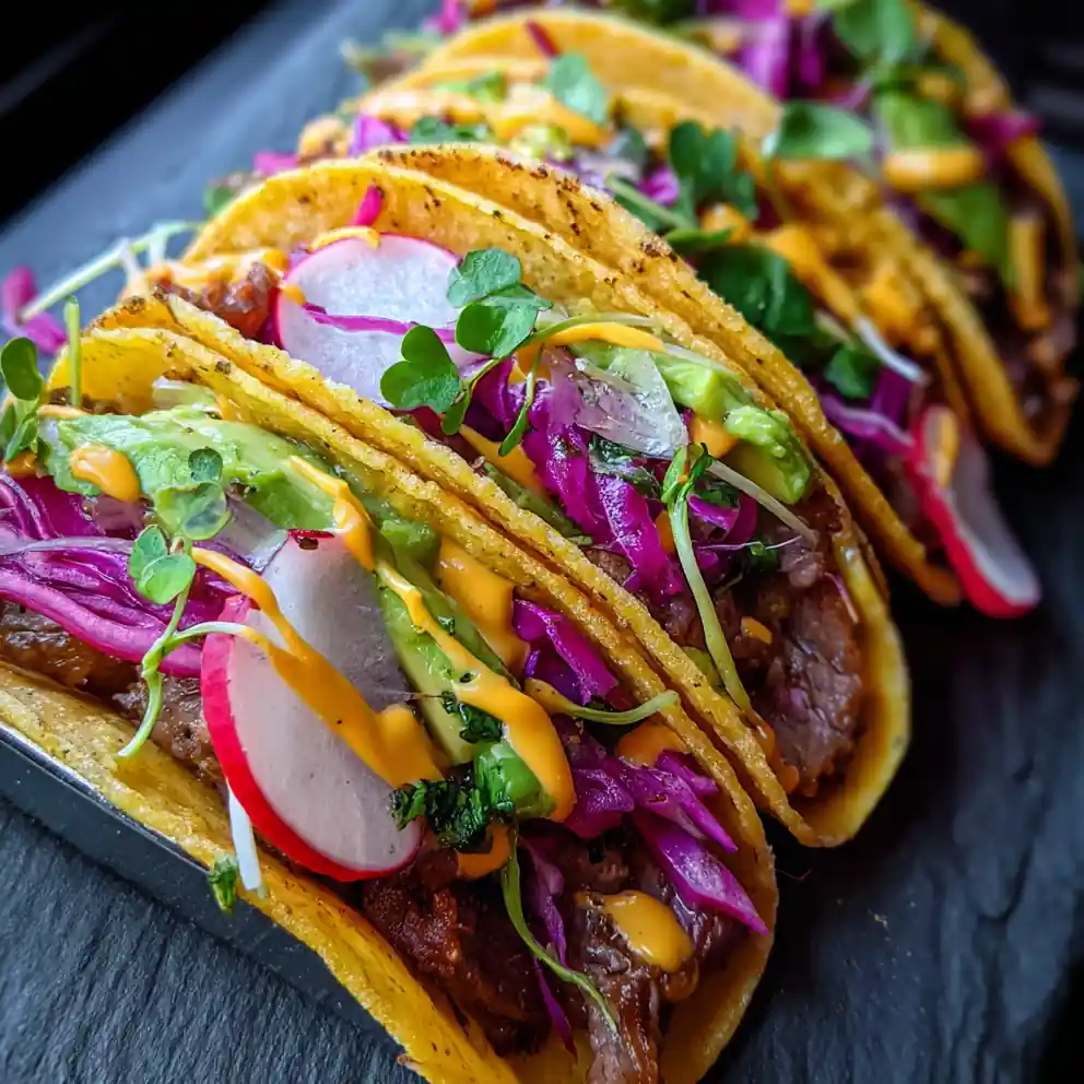Smash Burger Tacos