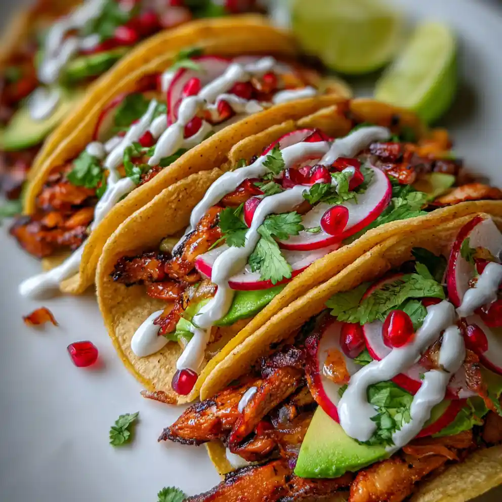 Stovetop Chicken Street Style Tacos