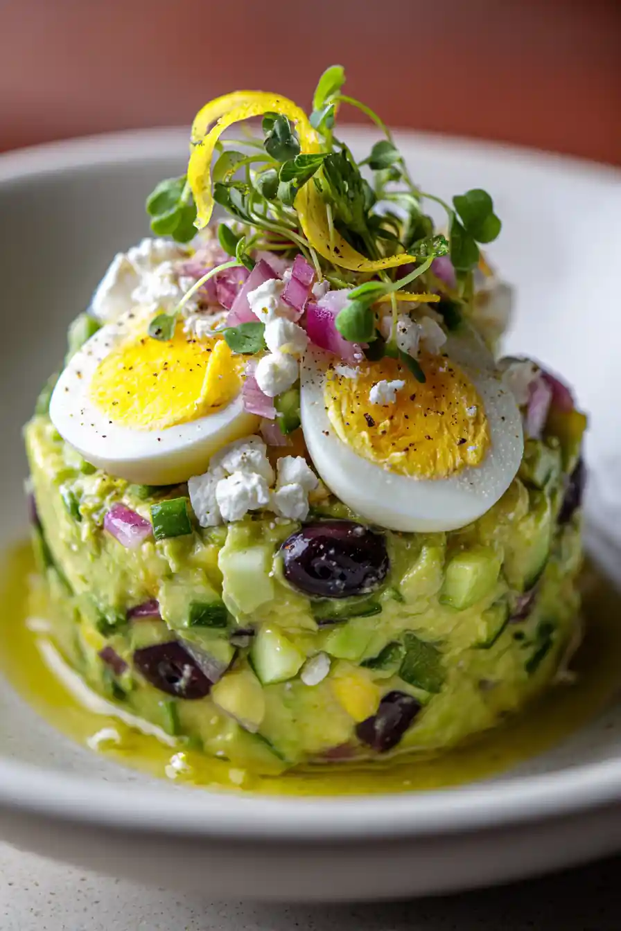 Zesty Avocado Egg Salad