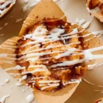 Sourdough Peach Coffee Cake Muffins