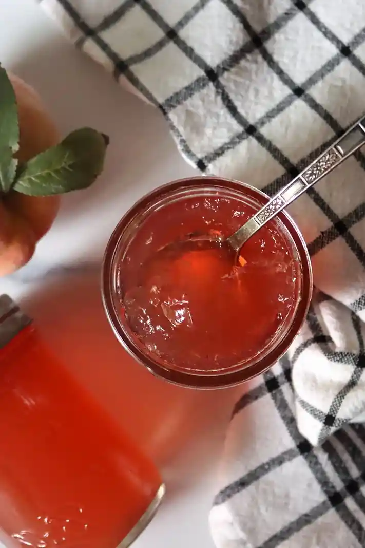 Golden Peach Preserve Jelly 3 Recipe image