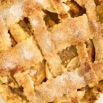 Cinnamon Sugar Peach Apple Pie