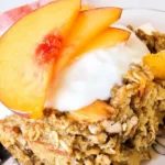 Peach Baked Oatmeal