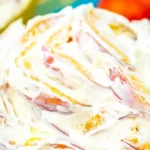 Creamy Peach Cheesecake Salad