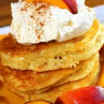 Peaches and Cream Pancakes
