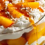 Fresh Peaches and Cream Layered Dessert