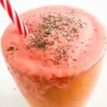 Refreshing Strawberry and Peach Summer Smoothie