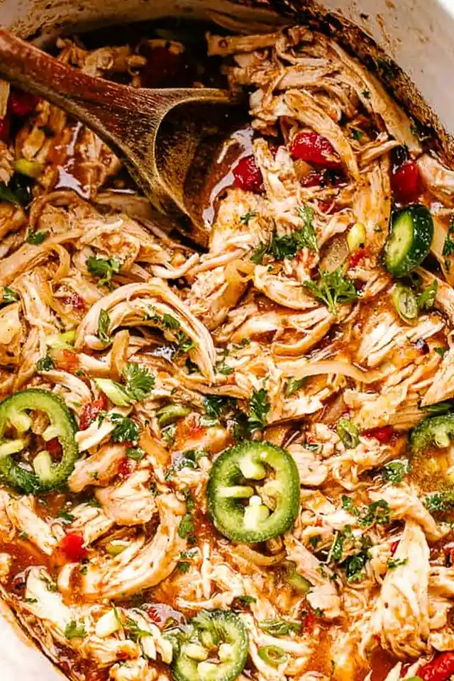 Slow Cooker Salsa Verde Chicken