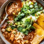 Hearty Slow Cooker Spicy Chicken Tortilla Soup