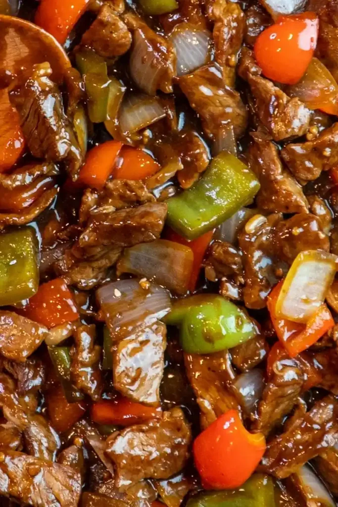 Savory Homemade Chinese Pepper Steak