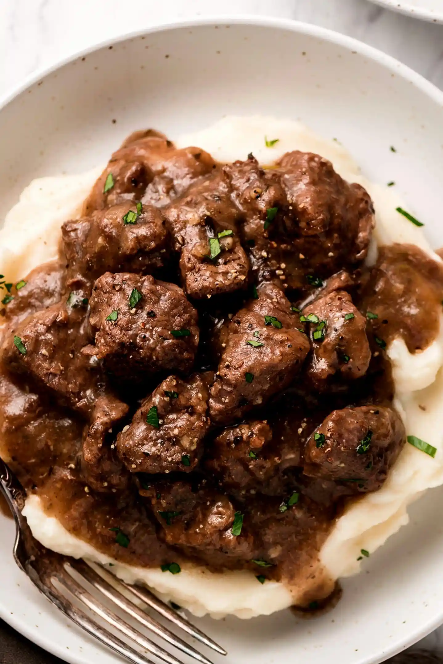 Instant Pot Beef Tips and Savory Gravy 3 Recipe image